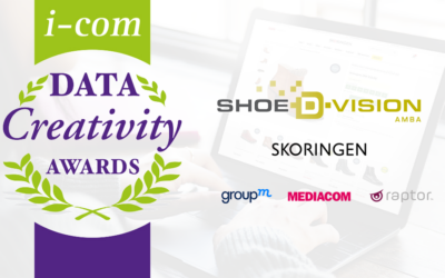 Shoe-d-vision and Raptor at I-COM Data Creativity Awards 2018
