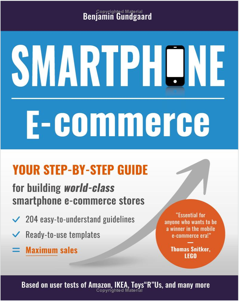 Smartphone ecommerce - book review - contents
