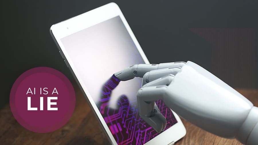 email-artikler-1 AI is a lie