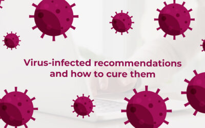 Virus-infected recommendations and how to cure them